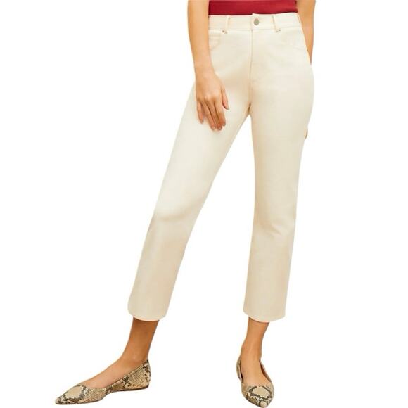 M.M. Lafleur The Daria '90s Jean Better Than Denim Crop Jeans High Rise Size 8 - Picture 1 of 11